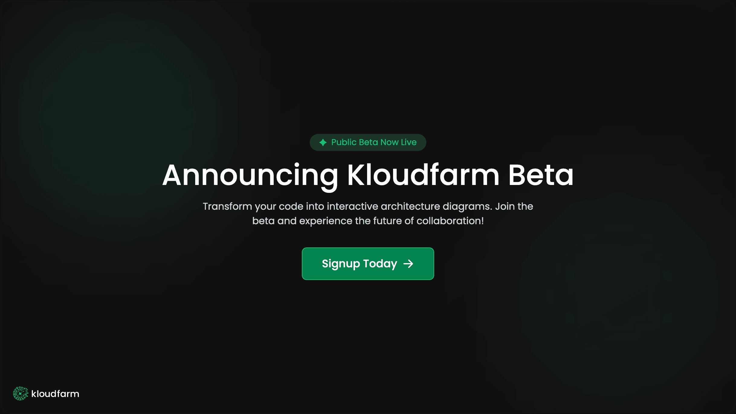 Announcing Kloudfarm Public Beta: Transform Your Code into Interactive Architecture