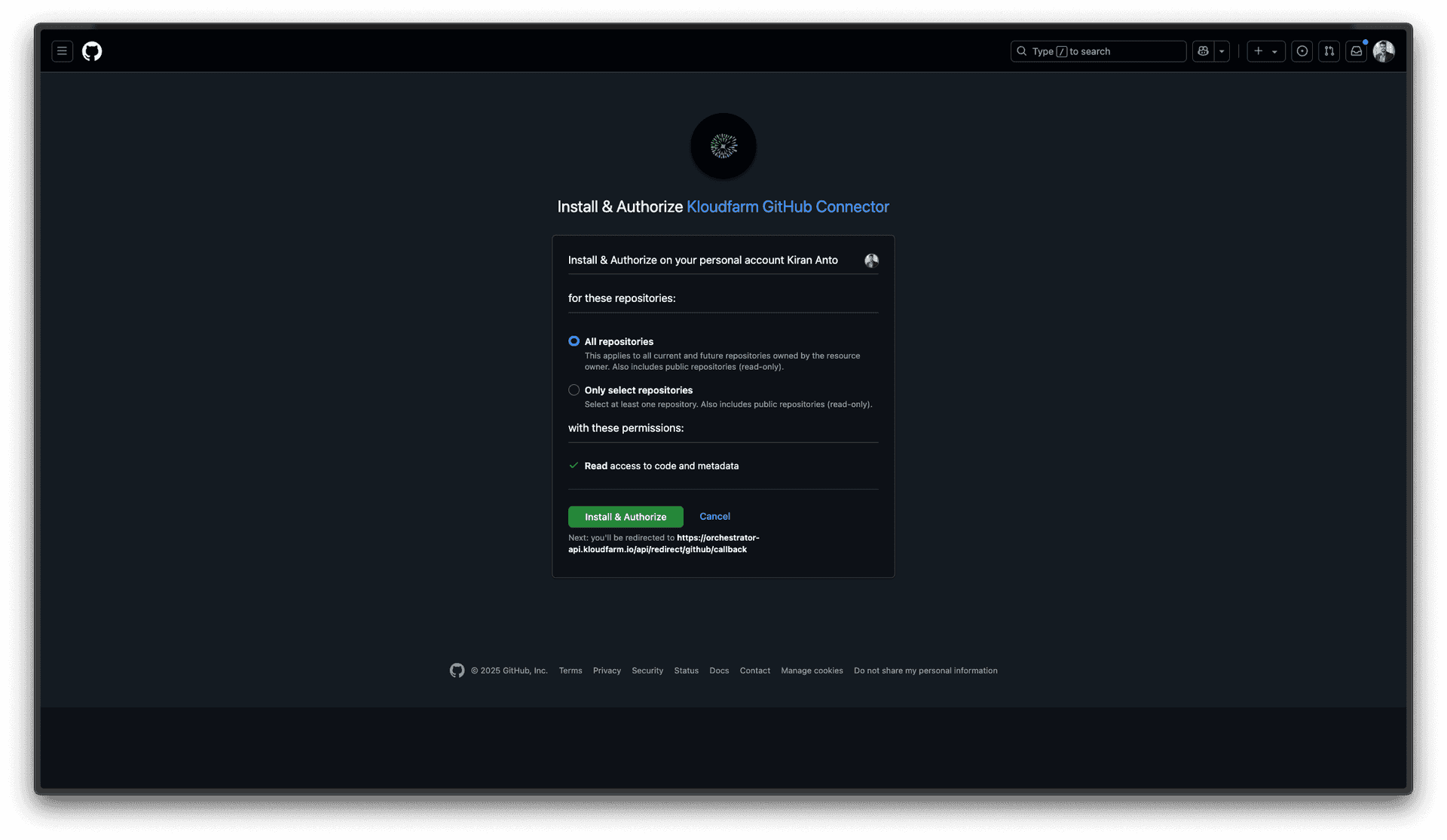 Zip or Github Upload