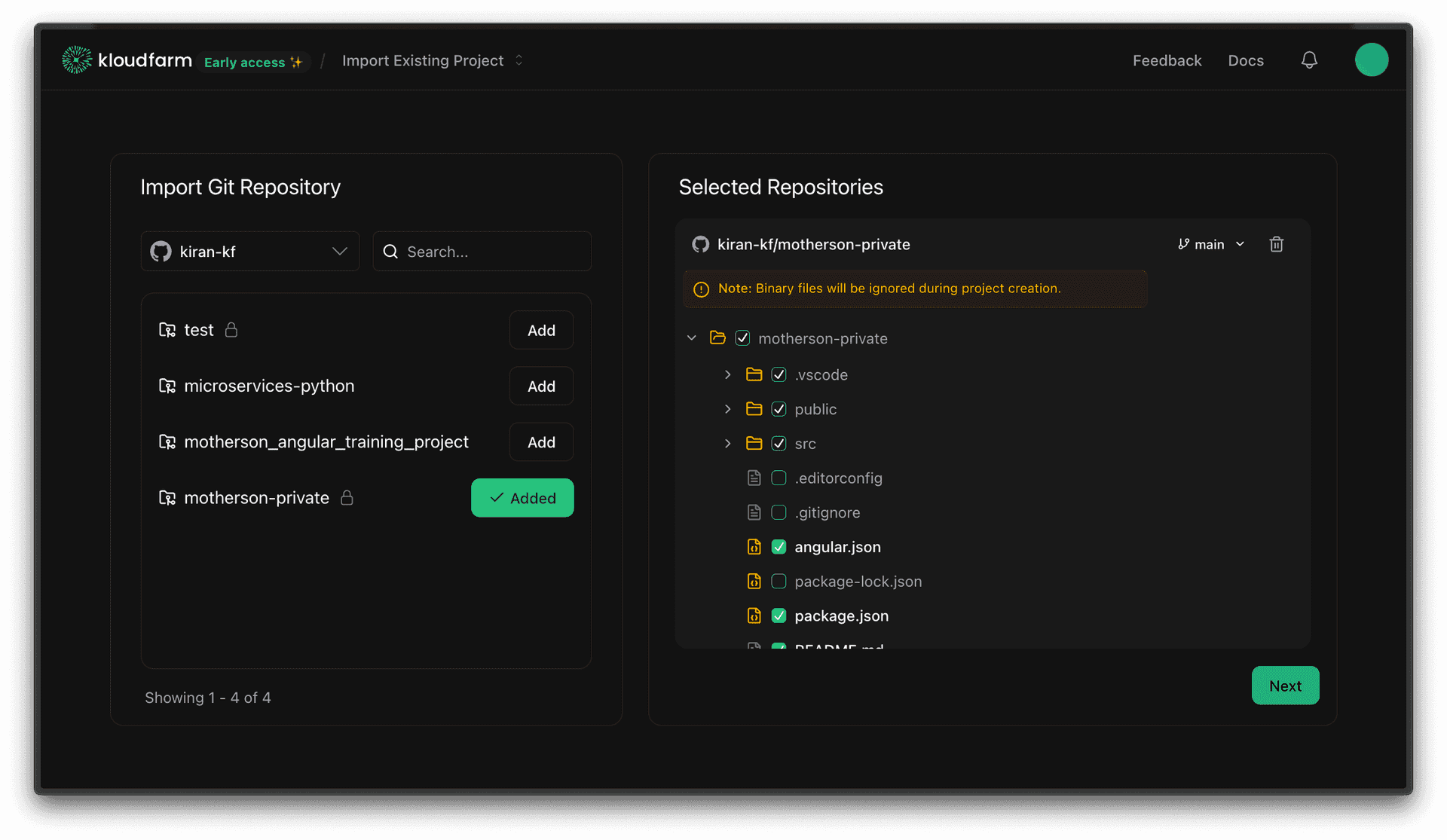 Zip or Github Upload